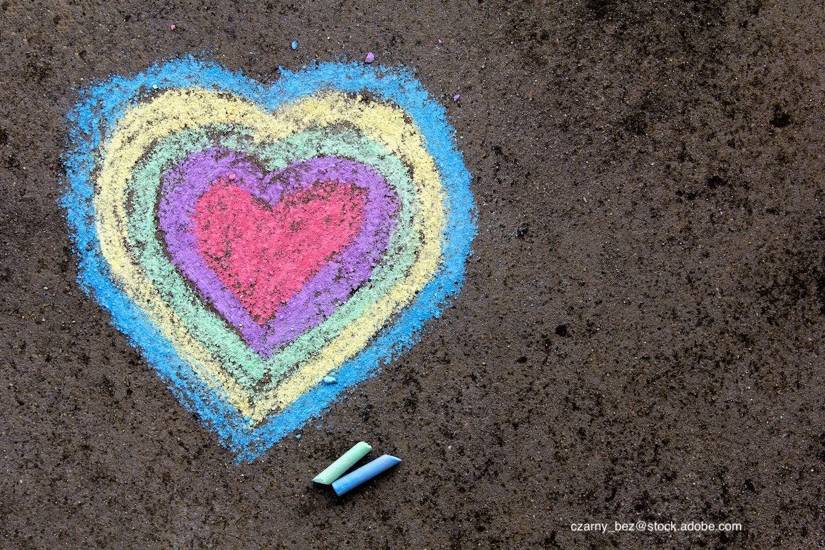How a pediatrician uses chalk art to express herself