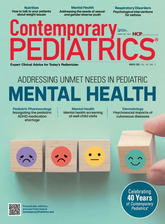 Contemporary Pediatrics' March mental health issue