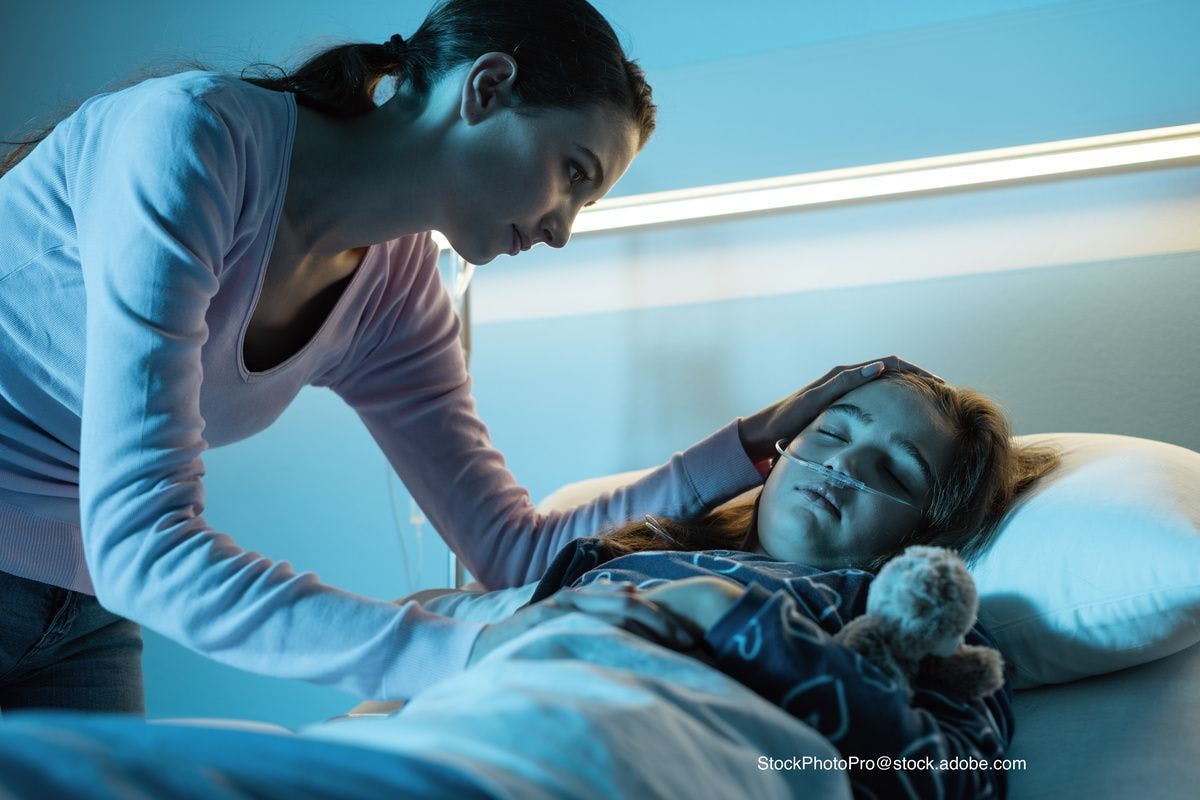 Are kids able to get enough sleep when hospitalized?