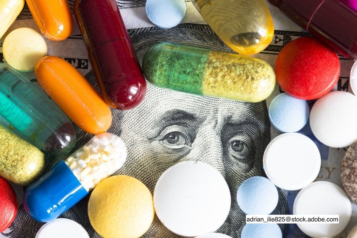 prescription drugs and money