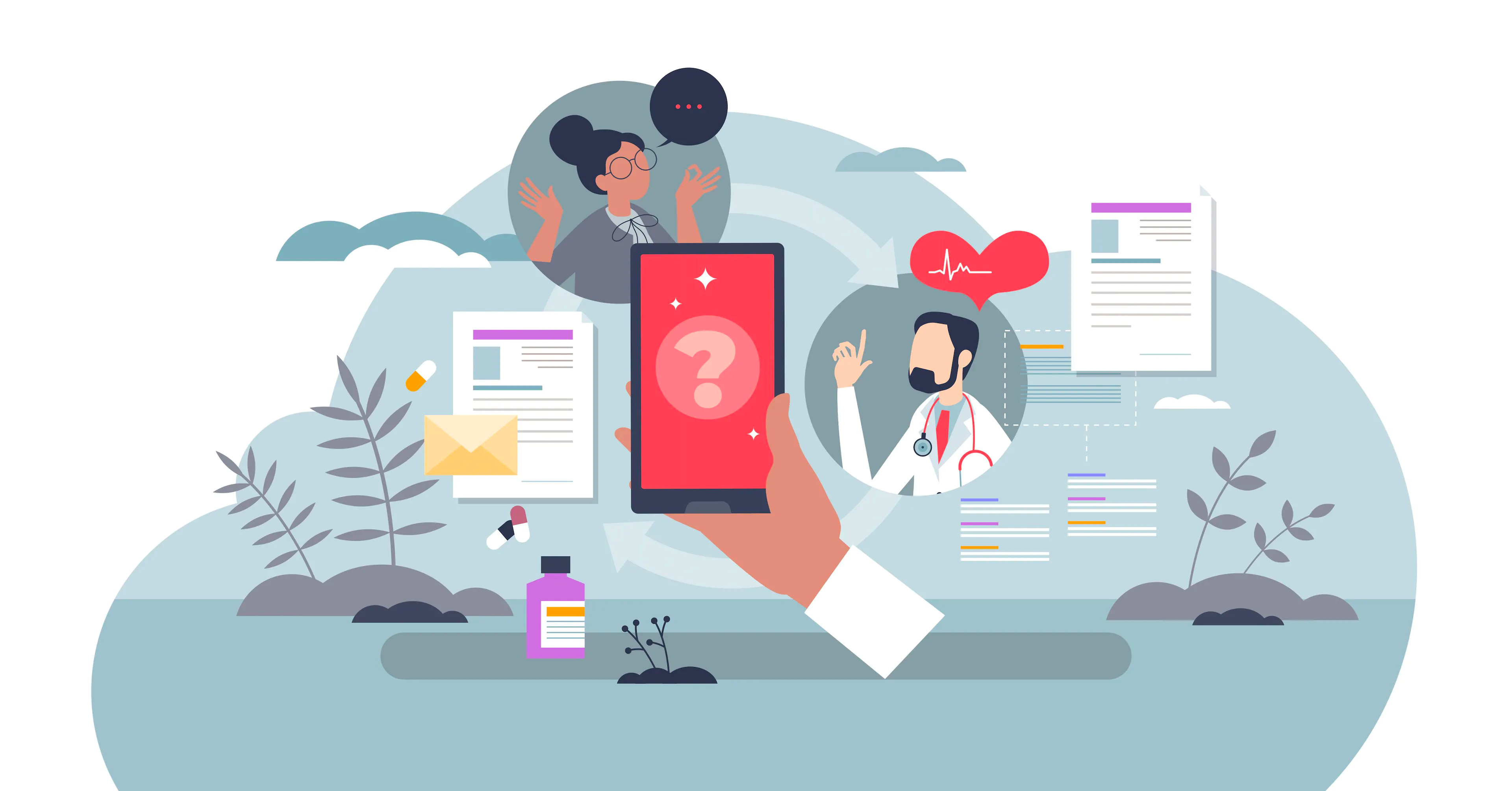 How remote therapeutic monitoring helps physicians improve patient care and education | Image Credit: © VectorMine - © VectorMine - stock.adobe.com.