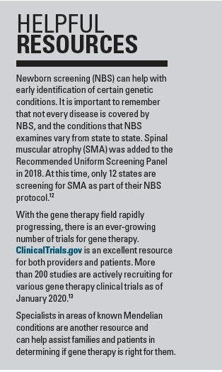 Resources for gene therapy