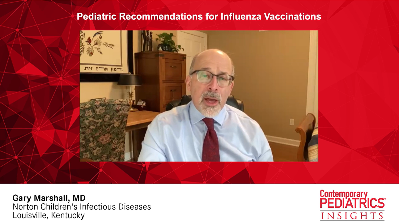 Pediatric Recommendations for Influenza Vaccinations