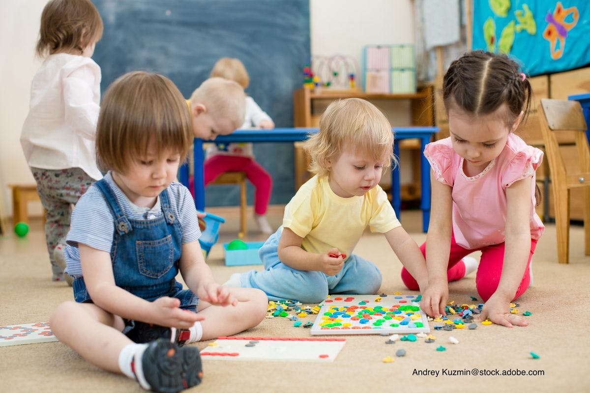 children at play in daycare