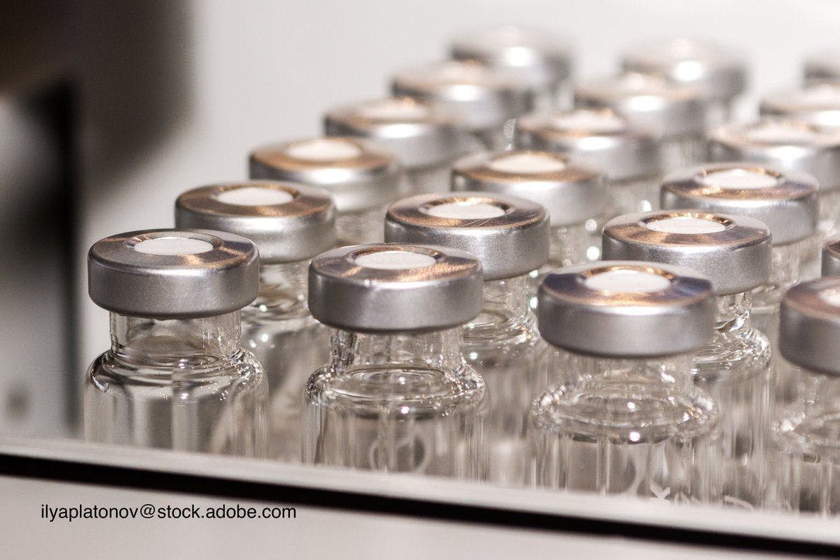 image of many vaccine vials