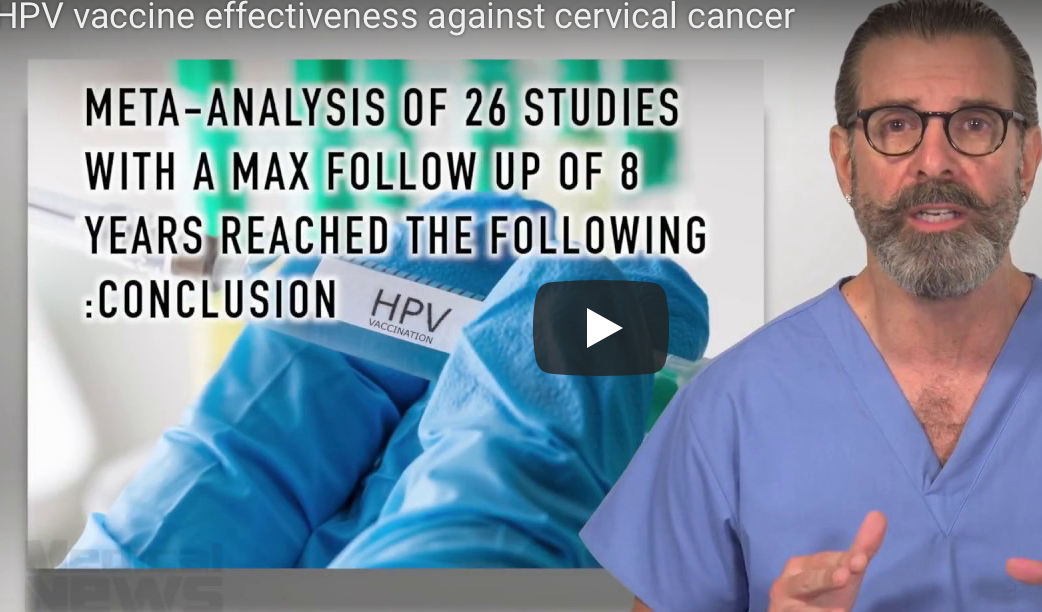 HPV vaccine effectiveness against cervical cancer (VIDEO)