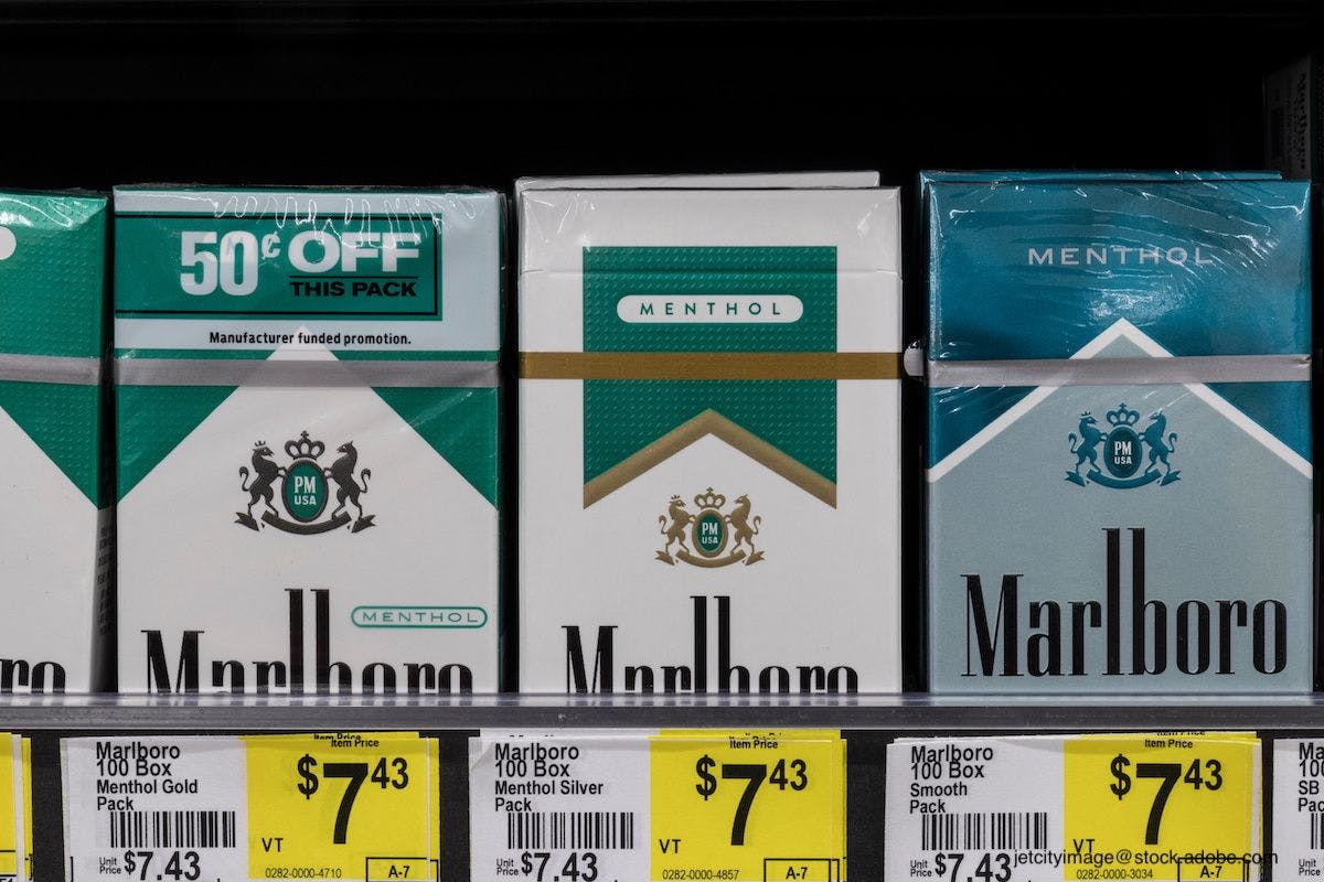Effect of menthol bans on teen smoking rates