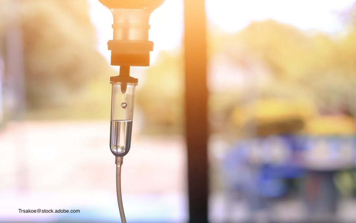 Does IV magnesium treatment for asthma lead to hospitalization?