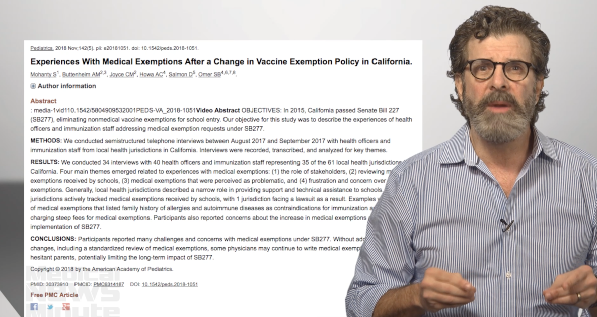 Impact of California's vaccine exemption bill (VIDEO)