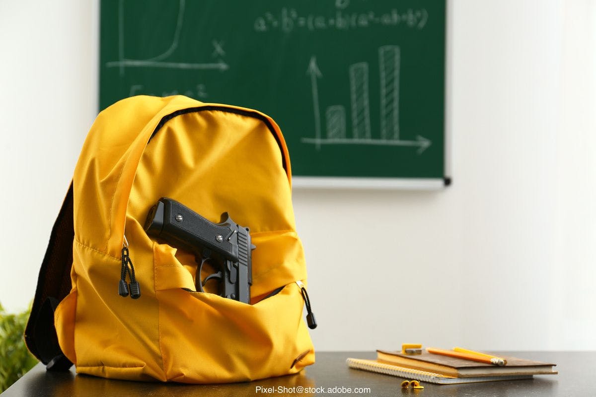 school shooting concept