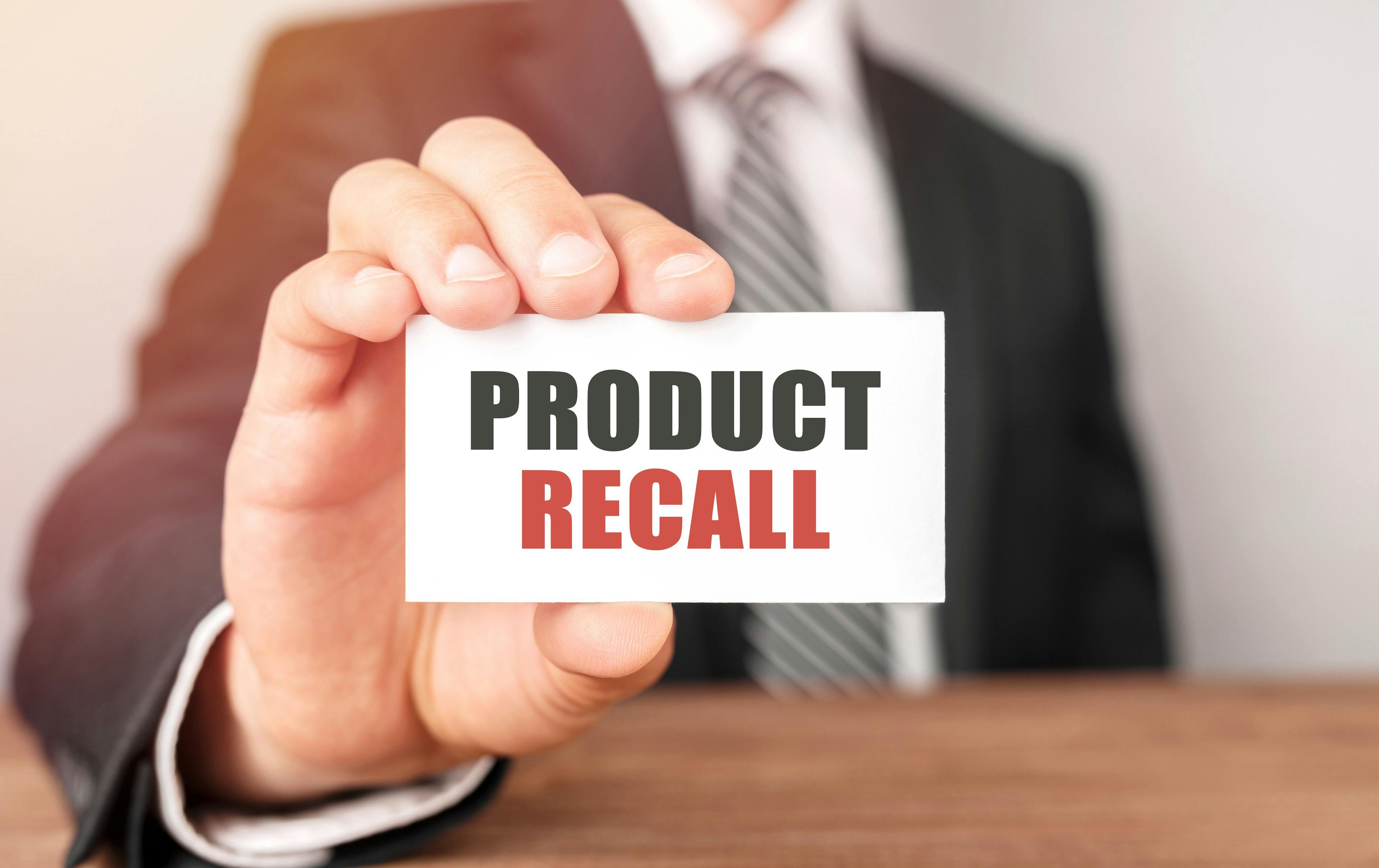 Product recall sign | Image Credit: © Michail Petrov - © Michail Petrov - stock.adobe.com.